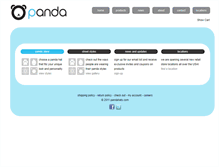 Tablet Screenshot of pandahats.com